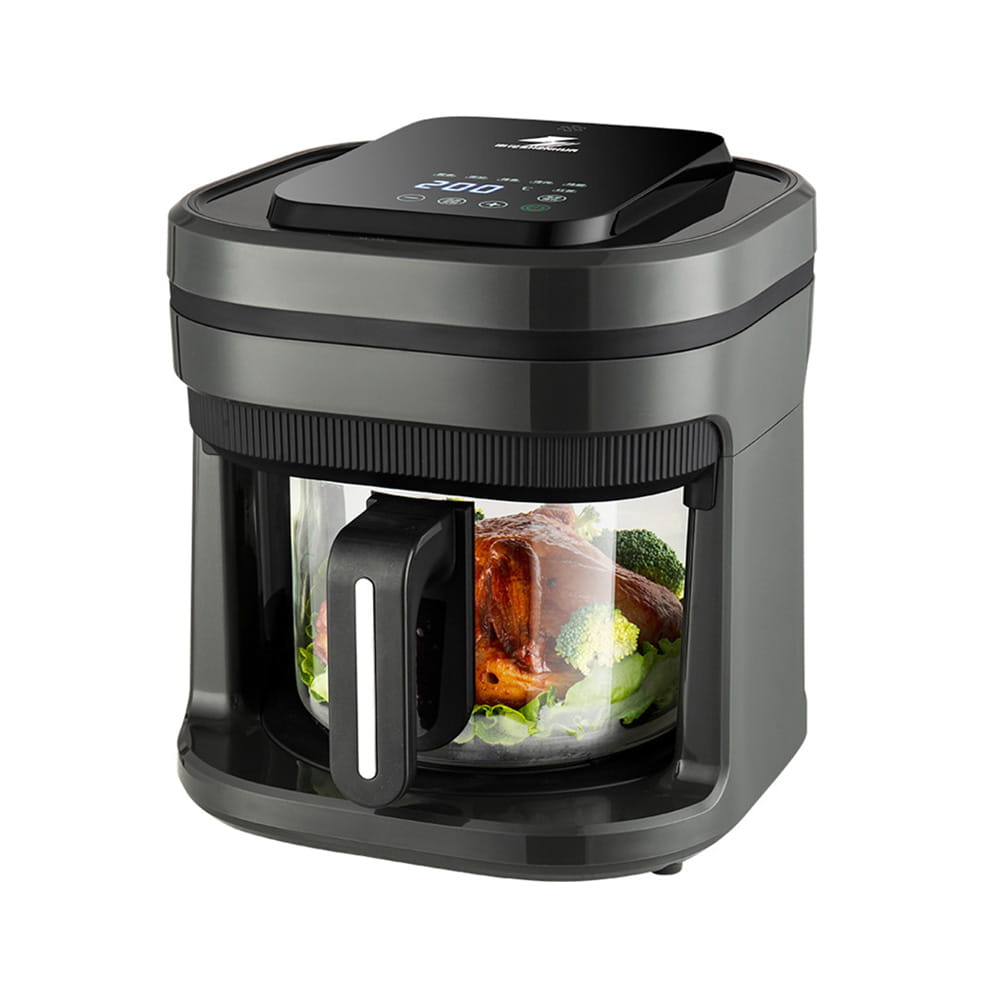 Przezroczysty szklany lcd Air Fryer