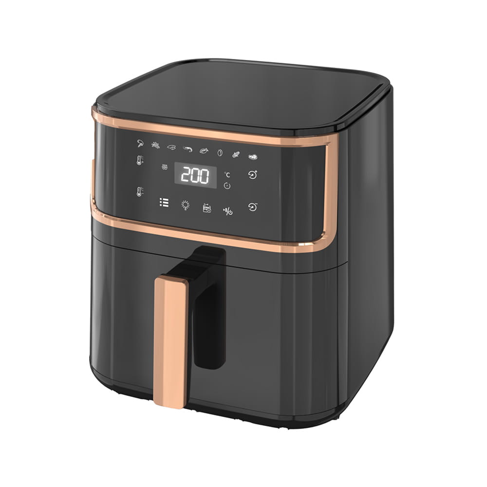 LCD Invisible Air Fryer z funkcją blokowania